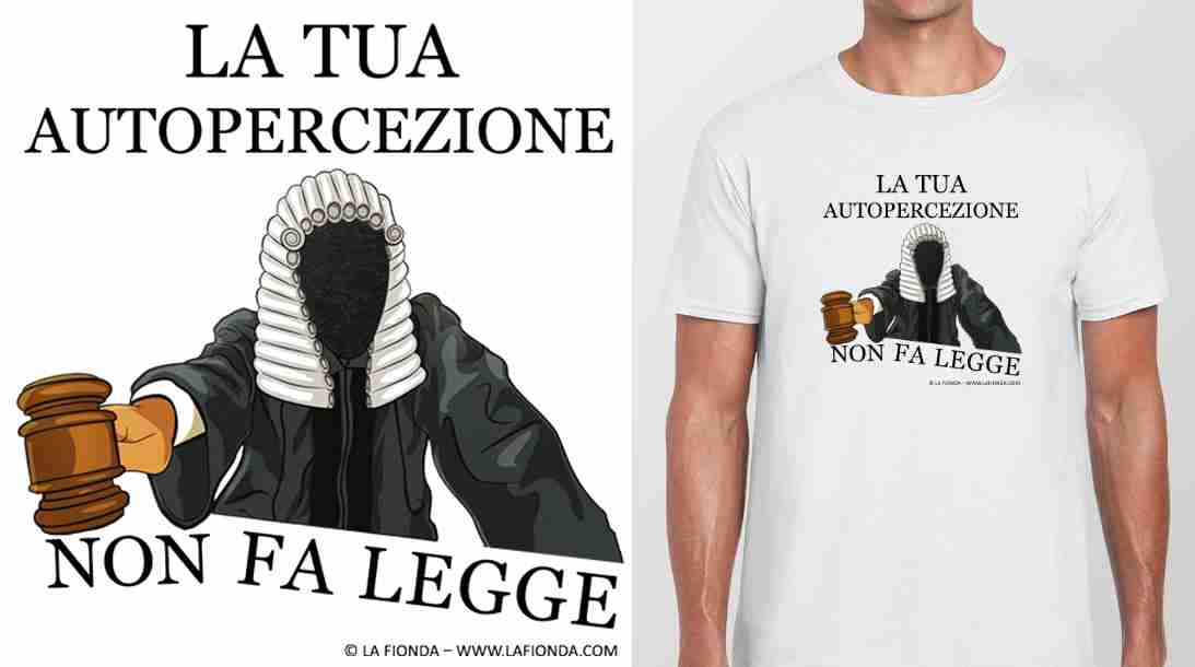 autopercezione maglietta