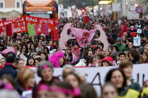 non una di meno roma cecchettin, femminicidio