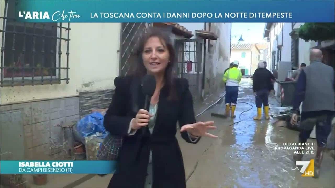 Isabella Ciotti, intervista, La7, giornalista