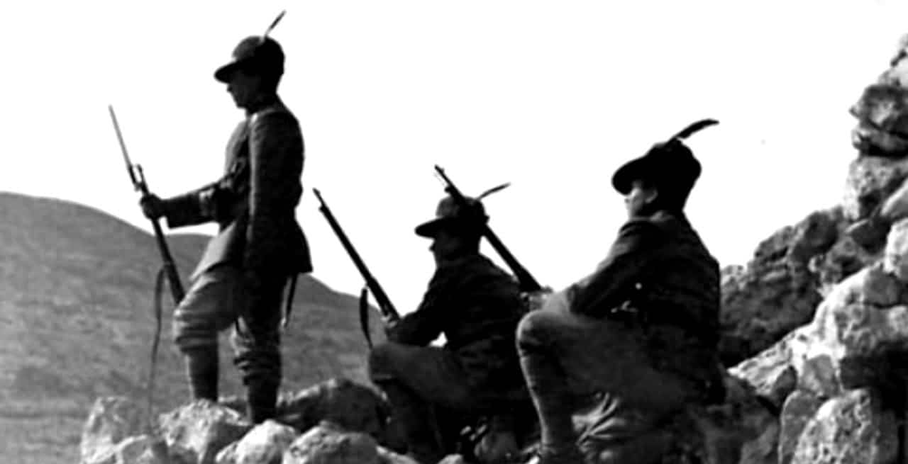 alpini, prima guerra mondiale, canzone