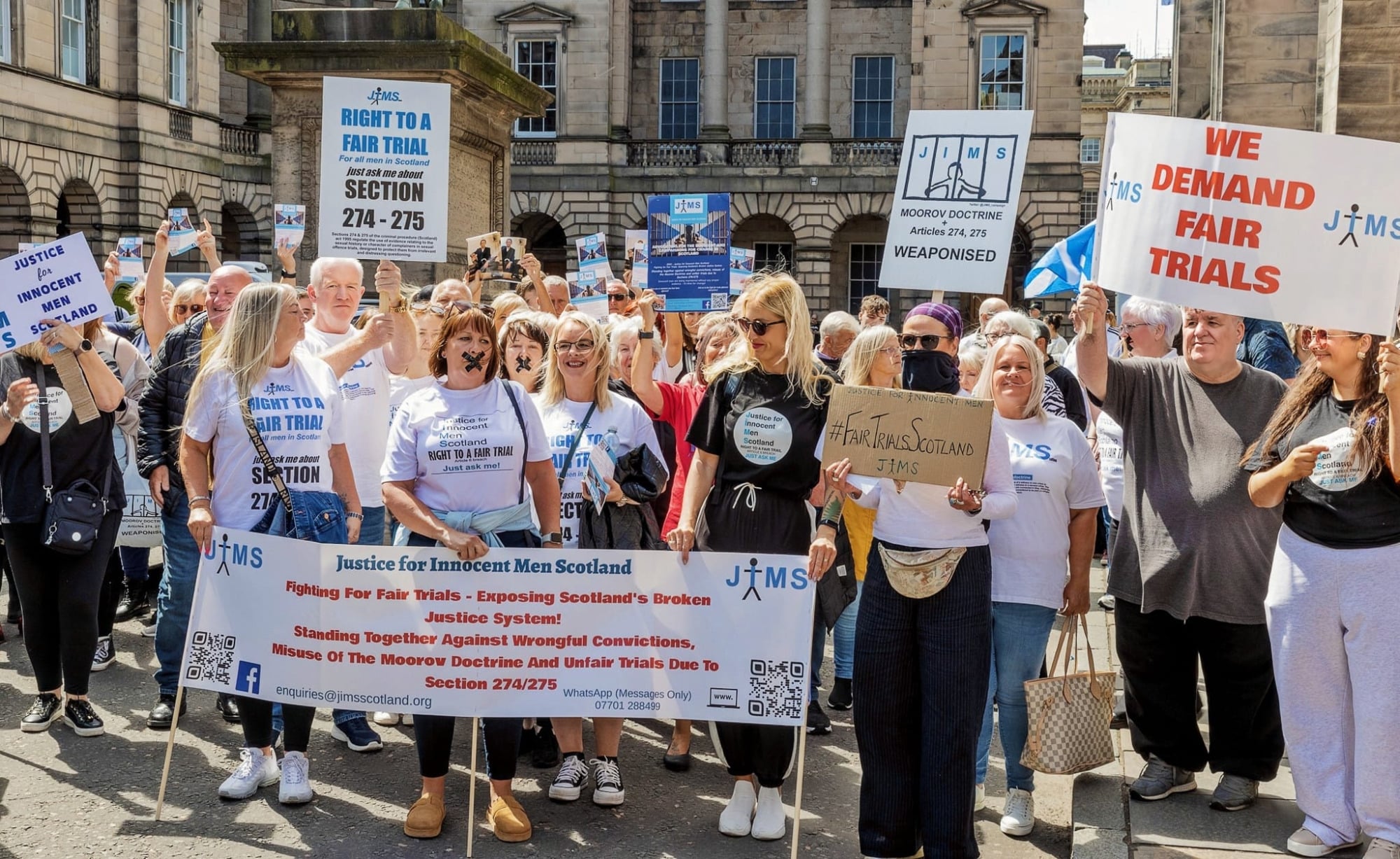 femminismo, false accuse, edimburgo, giustizia