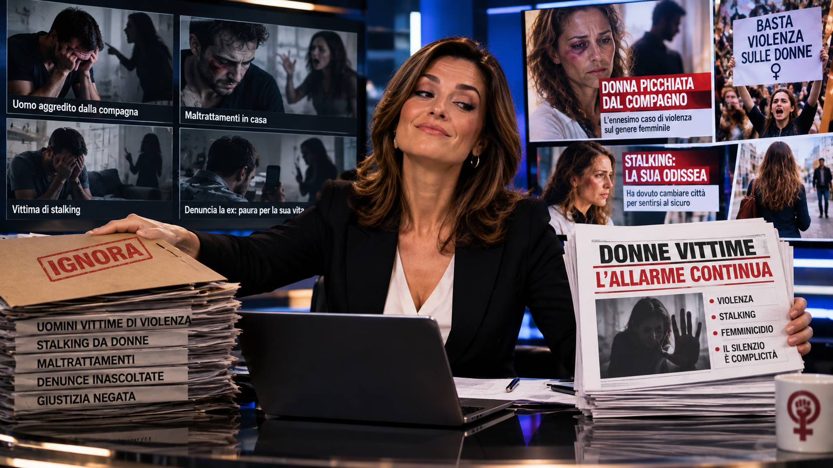 Homepage 1 giornalismo, sessismo, mainstream